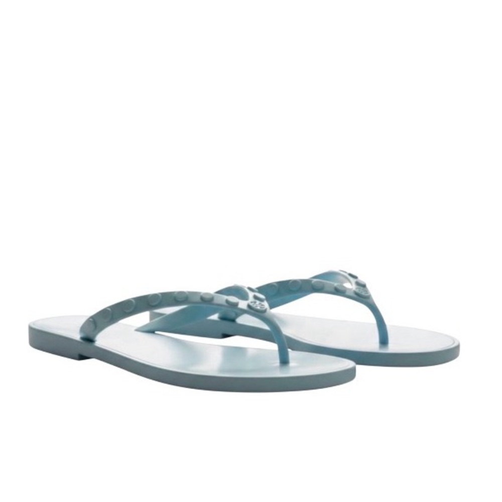 Tory Burch Studded Jelly Flip Flops NWT